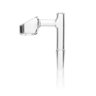 Grav Angled Quartz Banger - 10 Mm - Male - 90 Degree - 5 Piece