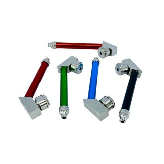 Metal Handpipe - 4 Inch - With Stand Up - Assorted Colors - HPIM5