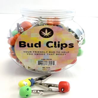 Bud Clips - Famous Characters - 100 Pieces Per Jar - Mp - 124