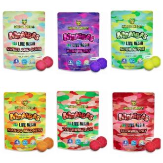 MUHA MEDS MAMBAS LIVE RESIN HHC+HHC-P+CBG 3000MG GUMMIES 10 Per Pack