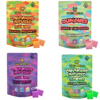 MUHA Meds MAMBAS Melted Diamonds D9+THC-P+CBD 3000mg Gummies