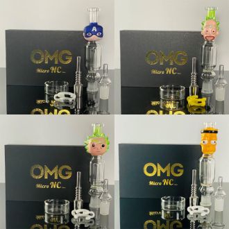 Omg Micro Nc - Nectar Collector - 19mm - Assorted Characters - Price Per Piece