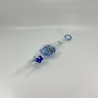 Collector Fab Egg Straw - 10" In Size - Assorted Colors - Price Per Piece