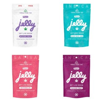 NYB JELLY Live Resin D9 1000mg Gummies 40 Per Pack