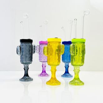 Oil Burner 12 Inch - Cactus - OBHG13 - Price Per Piece - Assorted Colors