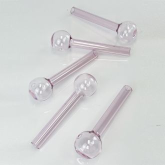 Oil Burner 4" Inch - Heavy Pink - Price Per Piece