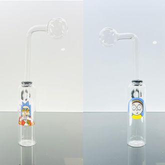 Oil Burner 6" Inch With Decal - Assorted - Price Per Piece