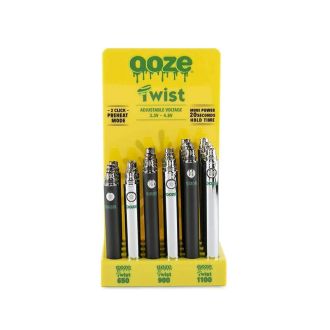 Ooze Twist Battery - 24 Count Per Display - Ooz-001