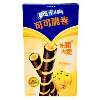 OREO COCOA CRISP ROLL 50g VANILLA MOUSSE