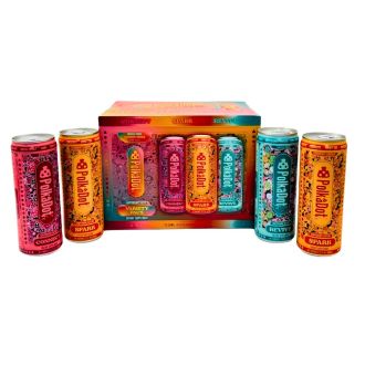 POLKADOT FX ADAPTOGENIC Mushroom SLETZER 12oz. CAN 12 PER PACK TROPICAL PUNCH/STRAWBERRY LEMONADE/BERRY BLAST