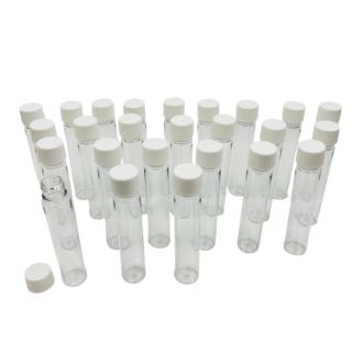 PRE-ROLL PLASTIC TUBE 109mm 25pk WHITECLR