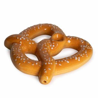 Roast & Toast Ceramic Pretzel Pipe 5" Inch