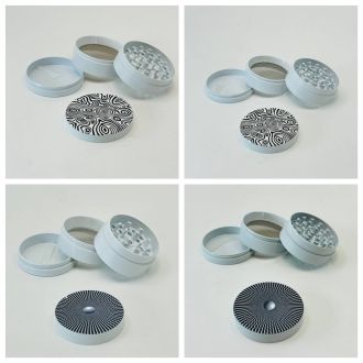 Psychedelic Trippy Grinder - 4 Parts