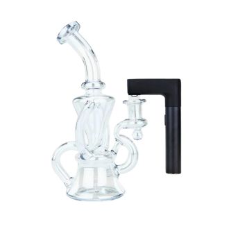 PUFFCO PIVOT GLASS ADAPTER W/3D CHAMBER ONYX