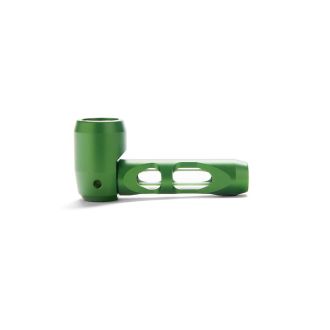 Handpipe Glass And Metal Pipes - Assorted Colors - Yd1100