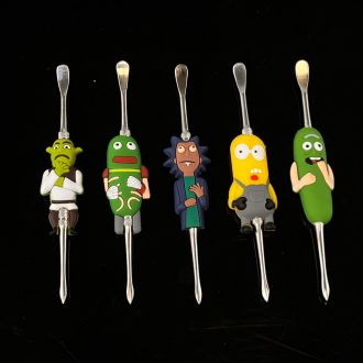 Dab Tools Rick And Morty - Assorted Colors And Design - 5 Per Pack