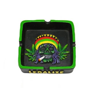 Rasta Leaf Legalize 2273 Ashtray