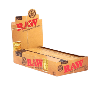 Raw Rolling Papers Classic 1 1/4" - 24 Units Per Box