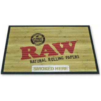 Raw Bamboo Rolling Floor Mat - 30 X18 Inch - 652128