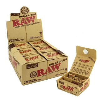 Raw Classic - King Size Roll - 3 Meter and Tips
