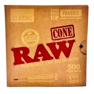 Raw 1 1/4 Size Ethereal Cones 500bx