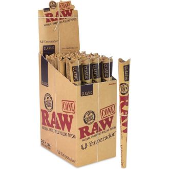 Raw Classic Pre Roll Cone Emperador - 24 Cones Per Pack