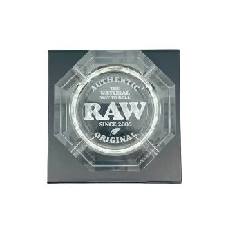 Raw Lead Free Crystal Glass Ashtray