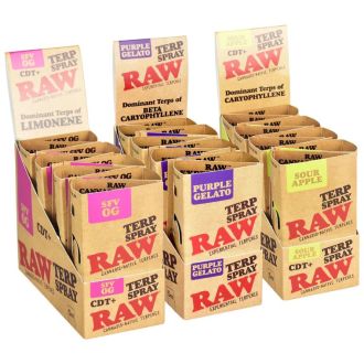 Raw Terpene Spray - 5ml - 8 Packs Per Display