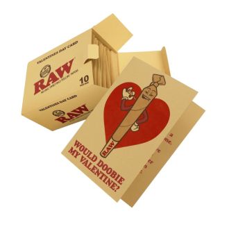 Raw - Valentines Day Card - 10 Counts Per Box