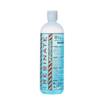 Resinate Blue Glass Pyrex Metal Ceramic Disinfect Clean - 16oz