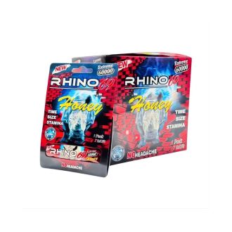 RHINO 69 EXTREME 60000 HONEY 1pk 30pk/Box