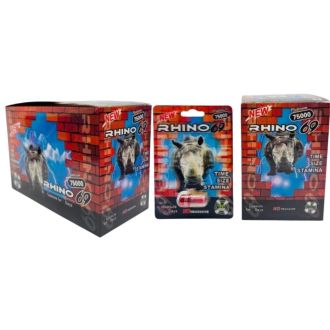 RHINO 69 PLATINUM 75000 1PER PACK  24 PER PACK  Box