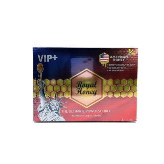 Royal Honey Vip+ 20grams - 12 Count Per Box - American Honey