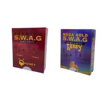 Swag Mega Gold - Platinum - Premium Honey - 12 Per  Box - Assorted - Price Per Pack