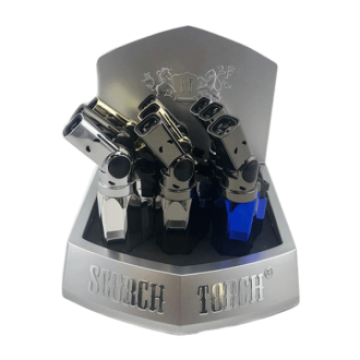 Scorch Torch 4t With Adjustable Head - 5" Inch - 9 Count Per Display - Assorted Color