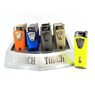 Scorch Torch Flint Lit 2t Torch - 3.25 Inch - 12 Counts Per Box - Assorted
