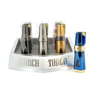 Scorch Torch Large Filled Igniter Torch - 3 Inch - 9 Counts Per Box - Assorted