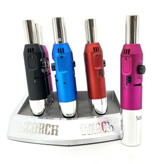 Scorch Torch Single Flame Torch - 9 Counts Per Box - Assorted
