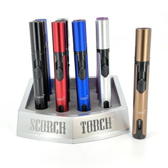 Scorch Torch Slim Pencil Turbo Torch - 12 Counts Per Box - Assorted