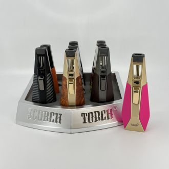 Scorch Torch Standing Pencil Diamond Shaped Torch - 9 Counts Per Box - Assorted
