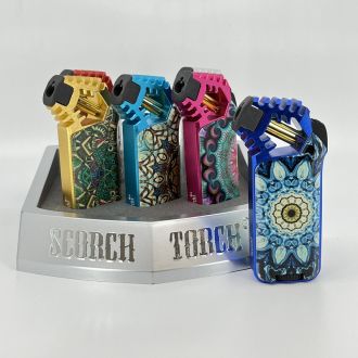 Scorch Torch X Series Raptor Torch - 61560 Design - 6 Counts Per Box - Assorted