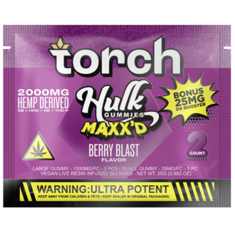 TORCH HULK MAXX D 2000mg GUMMIES