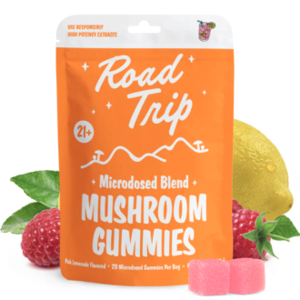 ROAD TRIP Microdosed MUSHROOM Gummies 20 PER PACK