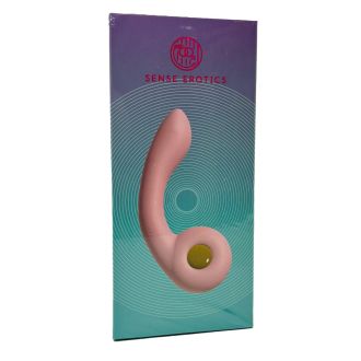 Sense Erotics Double Snail Vibrator - Pink - CM903