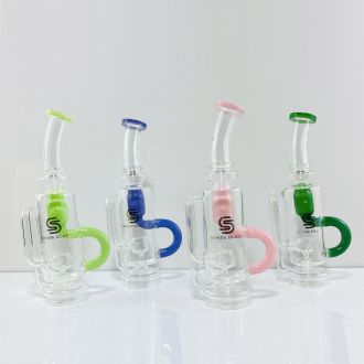 Sense Glass Attachment For Vaporizer - 8 Inches - Assorted Colors (TC-04) - Price Per Piece