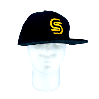 Sense Glass Black Flat Cap