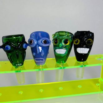 Sense Glass Bowl -  Male 14mm - Assorted Colors - Price Per Piece