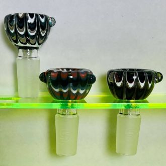 Sense Glass - Bowl -  Male 14mm - Assorted Colors - Price Per Bowl