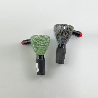 Sense Glass Bowl 14mm Male Swirl - Assorted - Price Per Piece