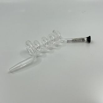 Sense Glass Curly Straw With Sippers